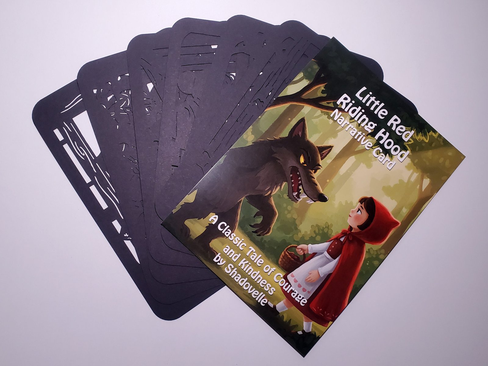 Little Red Riding Hood - Silhouette Cards - Image 5