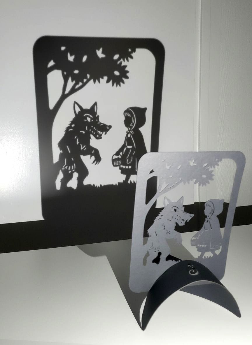 Little Red Riding Hood - Silhouette Cards - Image 4