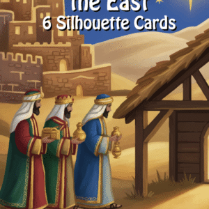 Wise men from the East - Silhouette Cards